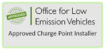Registered with office for zero emission vehicles for Authorisation to Install EV chargers under the  Electric vehicle Home charge scheme EVHS.  To include Gov Grant funding